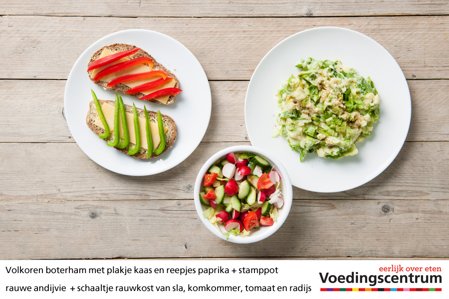 gram groenten per dag