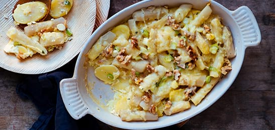 Recept van het Voedingscentrum: Schorseneren-ovenschotel van Merle