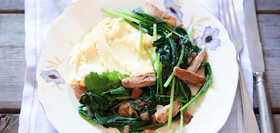 Recept van het Voedingscentrum: Raapsteeltjes met vlees uit de wok