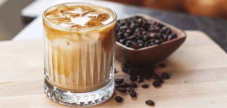 Recept van het Voedingscentrum: Iced latte 