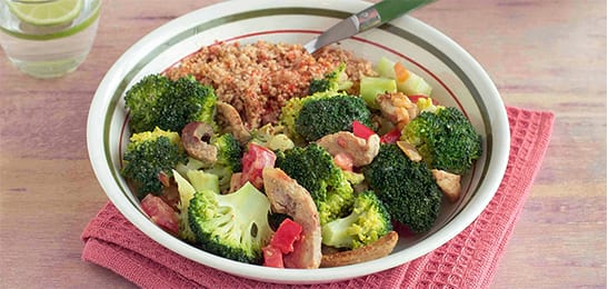 Recept van het Voedingscentrum: Broccolischotel met couscous