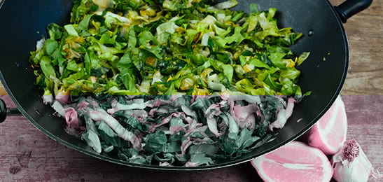 Recept van het Voedingscentrum: Andijvie op z'n Italiaans