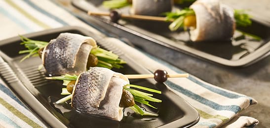 Recept van het Voedingscentrum: Haringrolletje