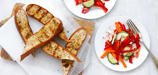 Geroosterd Turks brood