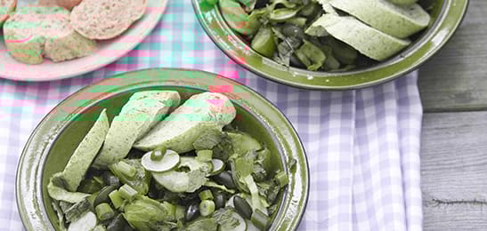 Recept van het Voedingscentrum: Libanese salade met pistoletje