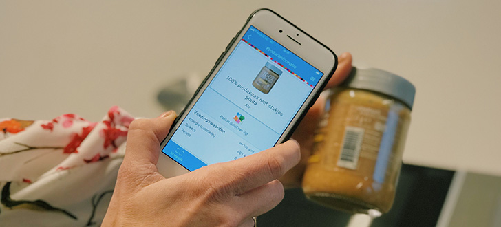 De app 'Kies Ik Gezond?' helpt je gezonder kiezen in de supermarkt