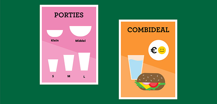 Zorg voor normale porties