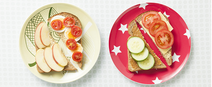 Gezond broodbeleg voor een gezonde schoollunch